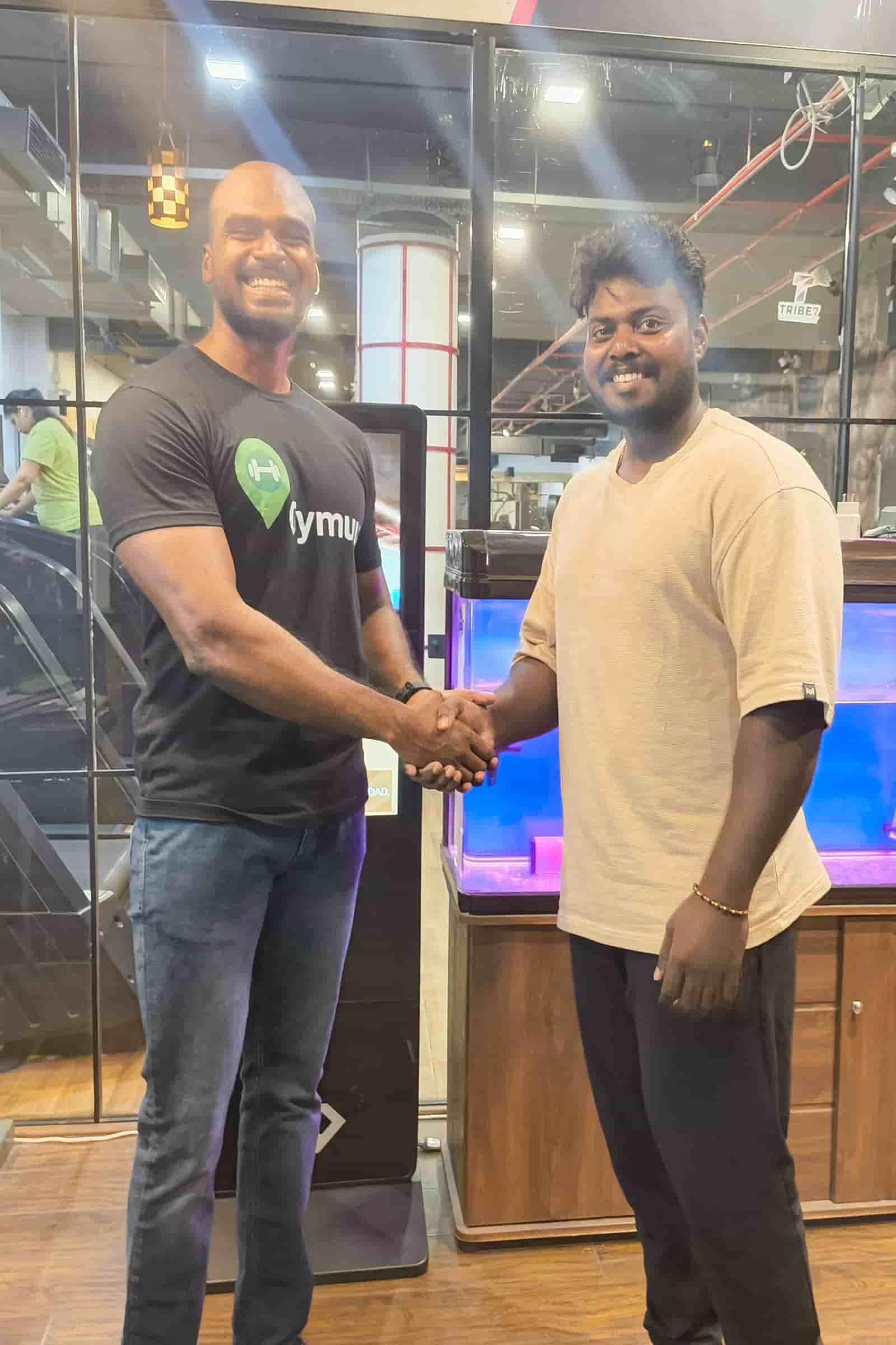 Tribe 7 fitness studio training environment